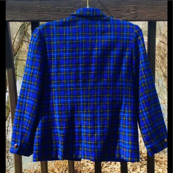 Plaid Blazer Petite Norton McNaughton - Picture 4 of 4
